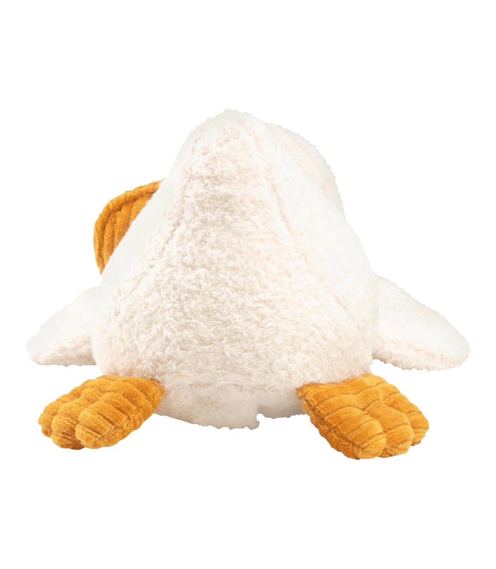 Kuscheltier Schlaf-Gut Figur Ente Edda mit Herzton Modul 25cm