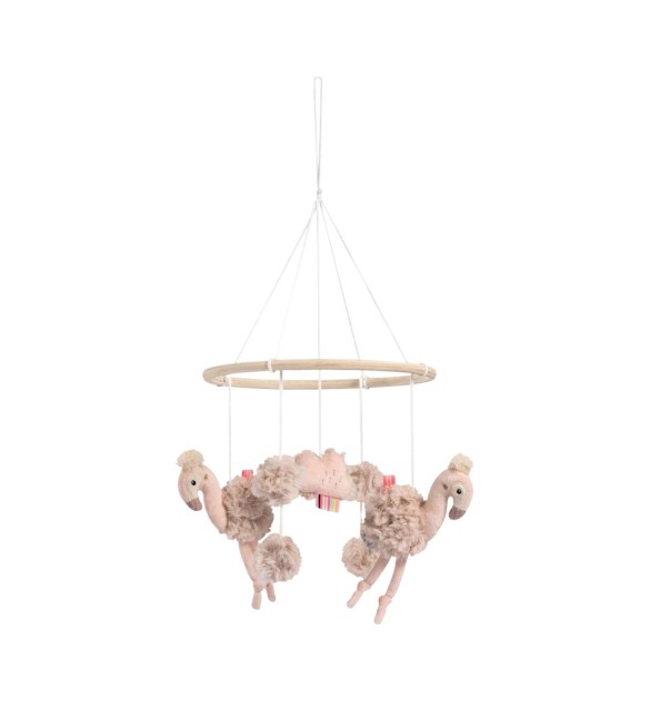 Holz-Mobile Flamingo 22cm