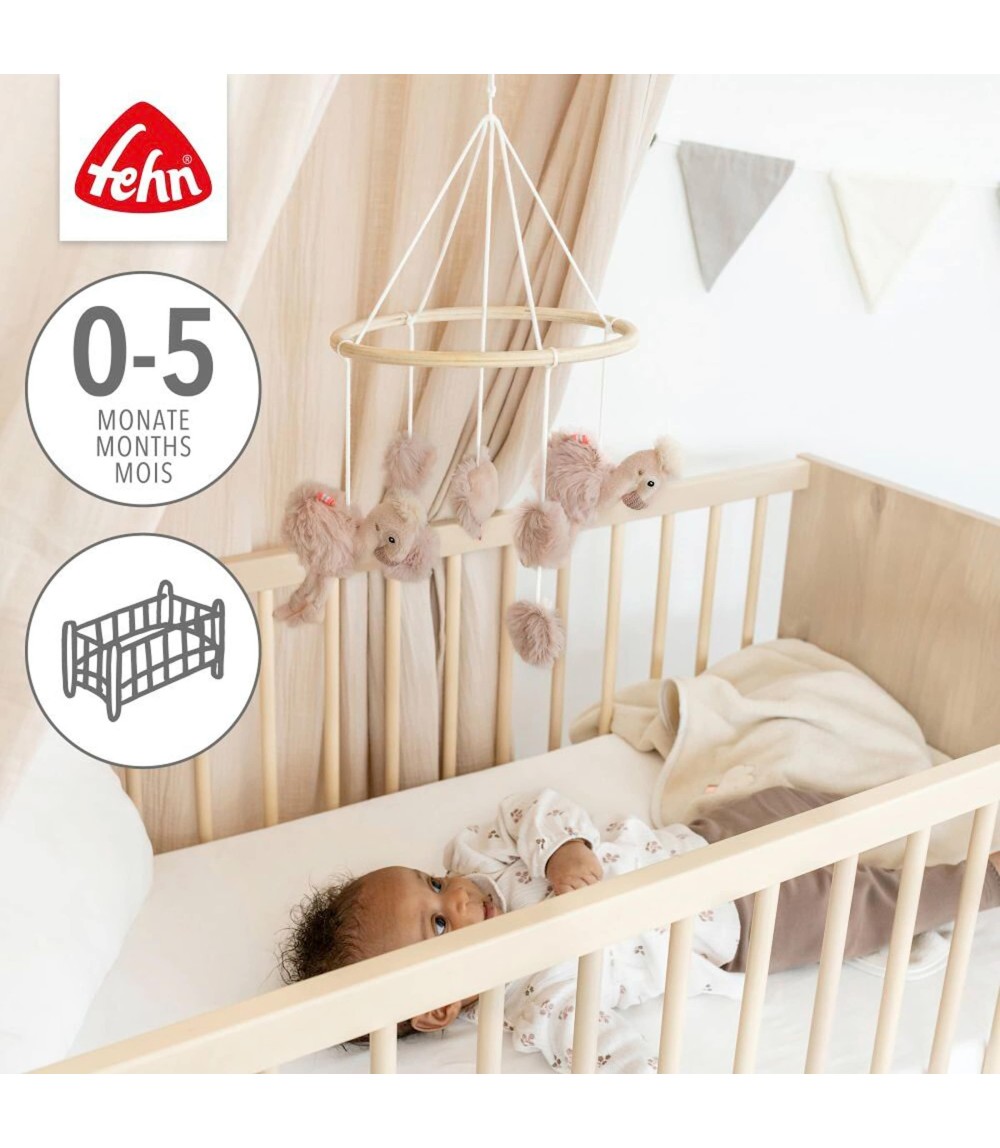 Holz-Mobile Flamingo 22cm