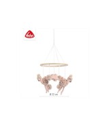 Holz-Mobile Flamingo 22cm