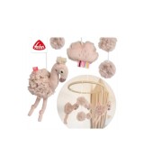 Holz-Mobile Flamingo 22cm