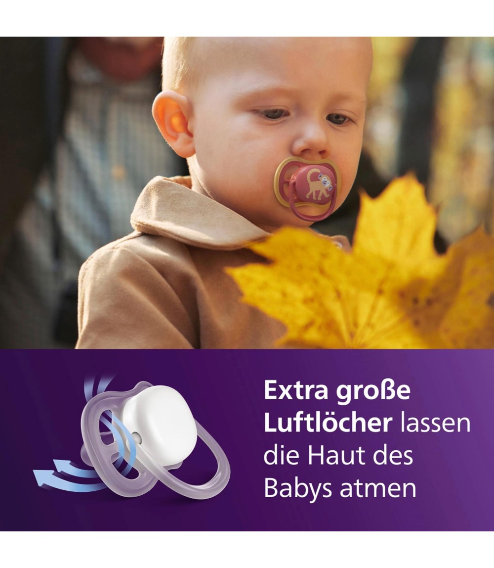2er-Pack Schnuller ultra air, ab 18M