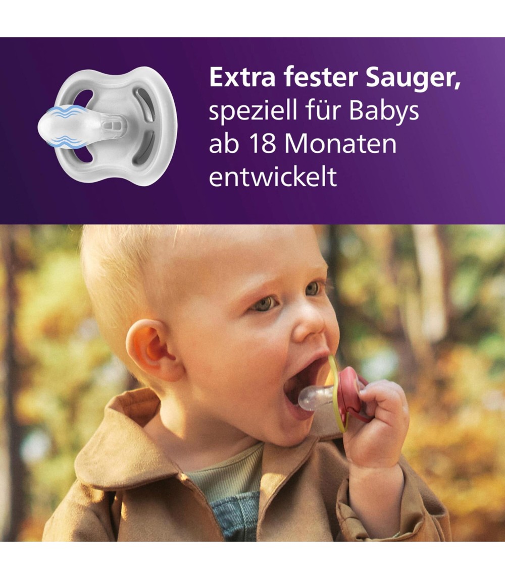 2er-Pack Schnuller ultra air, ab 18M