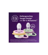 2er-Pack Schnuller ultra air Nighttime, 6-18M