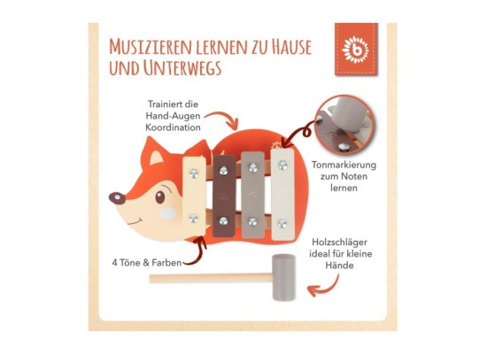 Xylophon Fuchs - ab 12 Monate