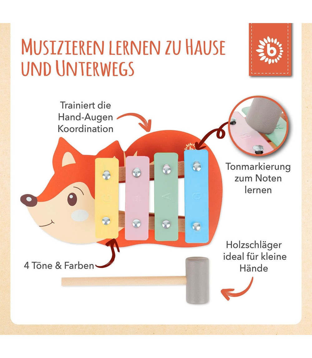 Xylophon Fuchs - ab 12 Monate