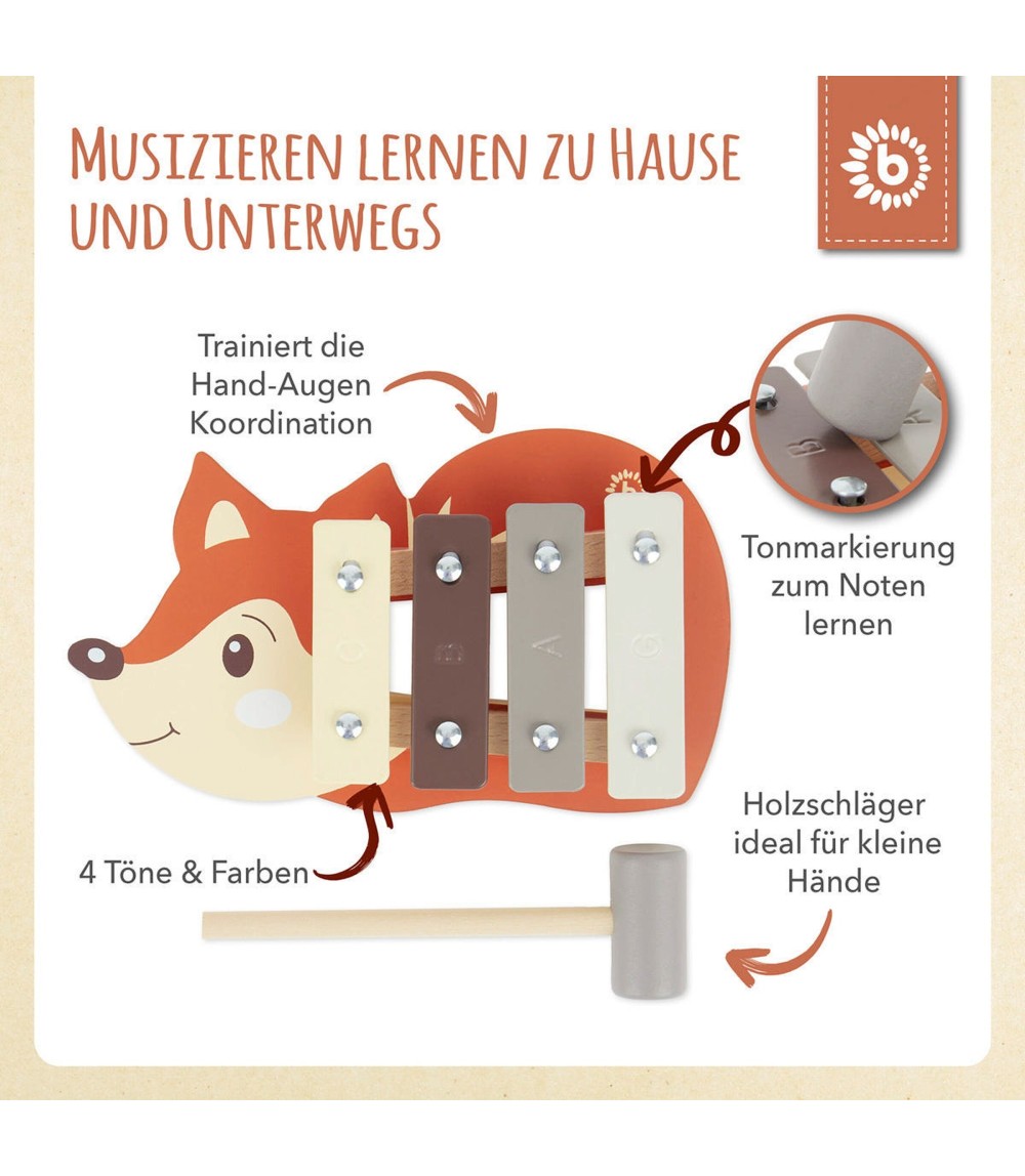 Xylophon Fuchs - ab 12 Monate