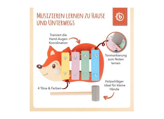Xylophon Fuchs - ab 12 Monate