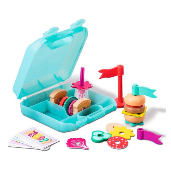 Steck- und Spiel-Set: Fingerfood