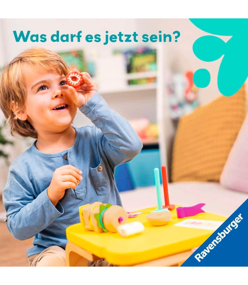 Steck- und Spiel-Set: Fingerfood