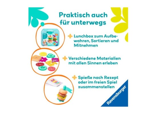 Steck- und Spiel-Set: Fingerfood