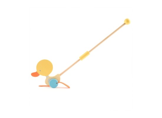 Schiebespielzeug Holz Ente - ab 12 Monate