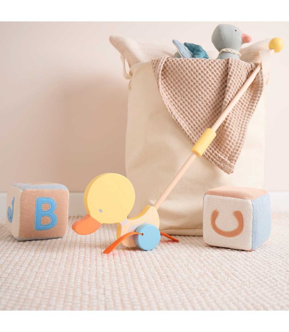 Schiebespielzeug Holz Ente - ab 12 Monate