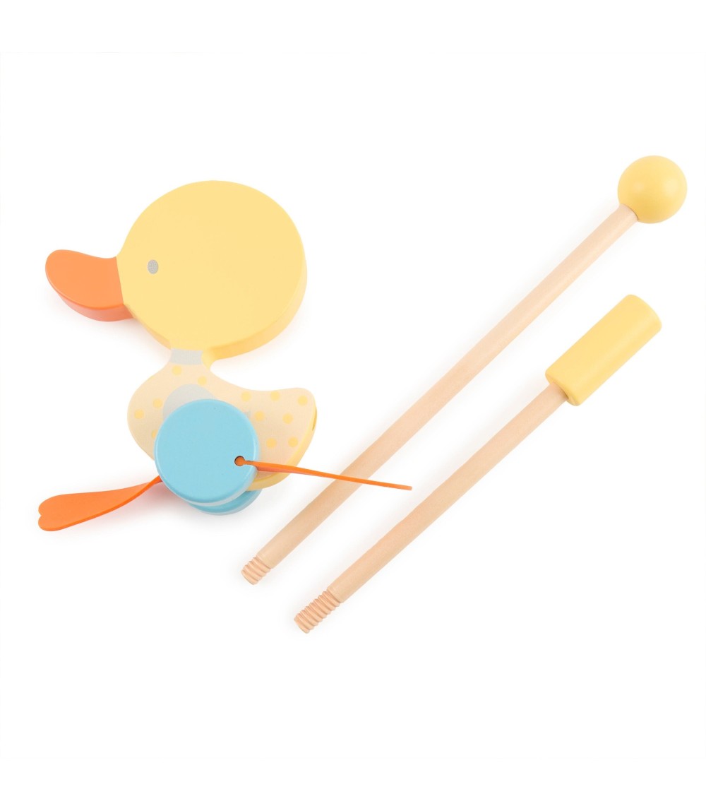 Schiebespielzeug Holz Ente - ab 12 Monate