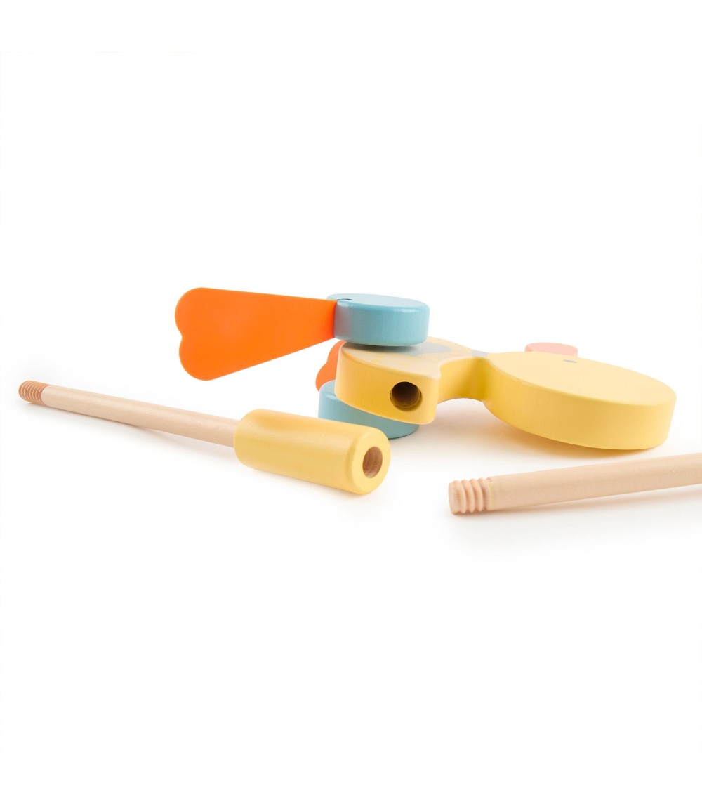 Schiebespielzeug Holz Ente - ab 12 Monate