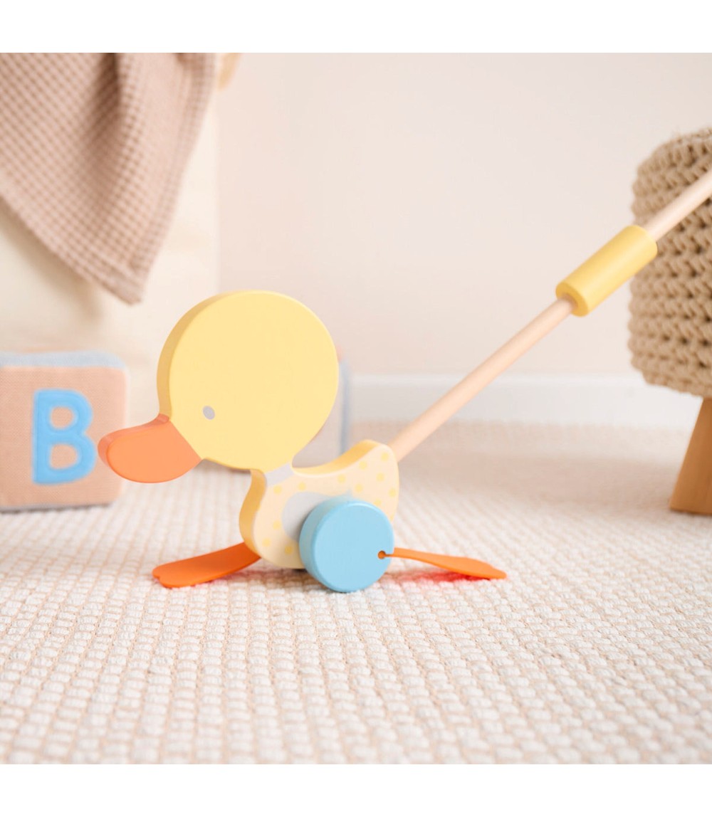 Schiebespielzeug Holz Ente - ab 12 Monate