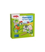Konzentrationsspiel - Fädelspiel Bauernhof
