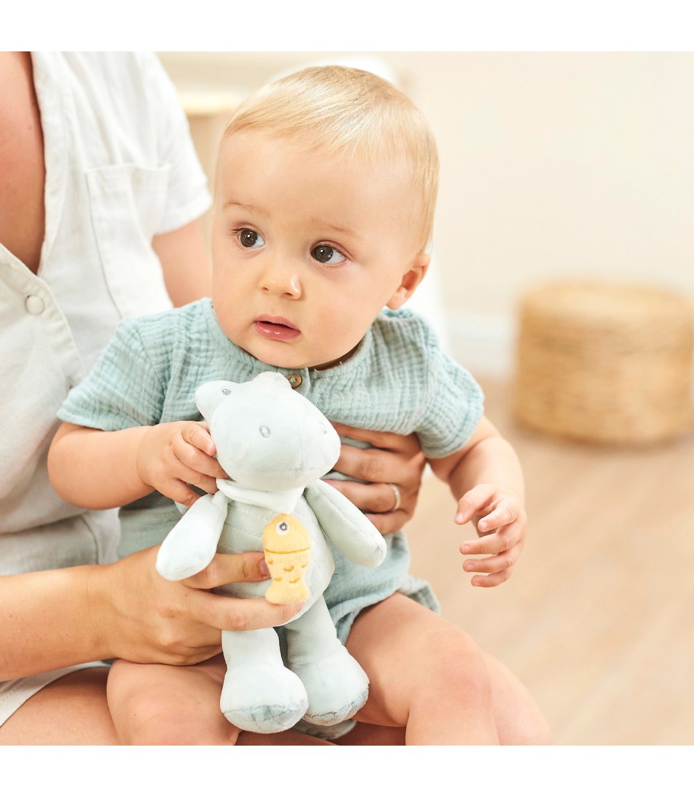 Mini-Spieluhr Krokodil Romeo 23cm