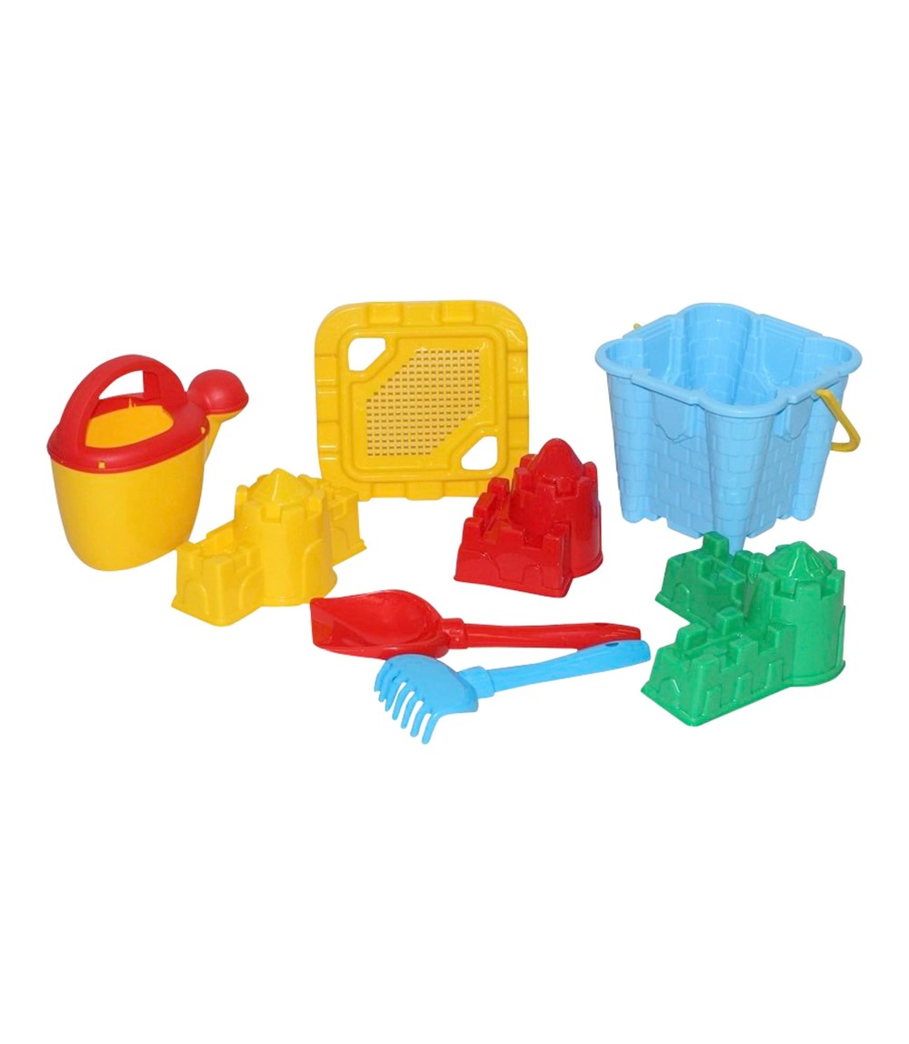 Sandspielzeug-Set Burg 8-tlg.