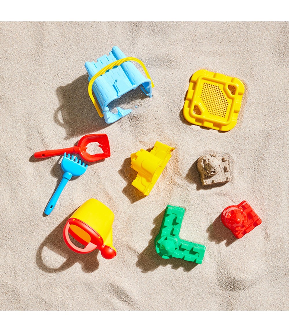 Sandspielzeug-Set Burg 8-tlg.