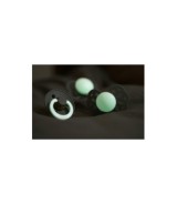 2er-Pack Colour GLOW Schnuller Latex, 6-18M