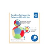 Ball Kleinkinder mit Rassel - ab 6 Monate