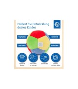 Ball Kleinkinder mit Rassel - ab 6 Monate