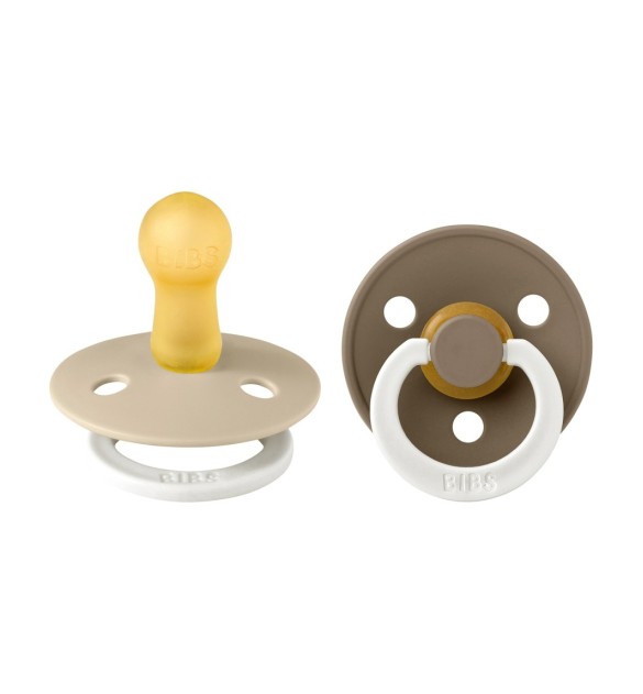 2er-Pack Colour GLOW Schnuller Latex