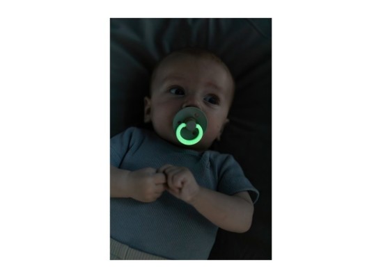 2er-Pack Colour GLOW Schnuller Latex, 6-18M