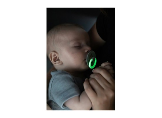 2er-Pack Colour GLOW Schnuller Latex, 6-18M