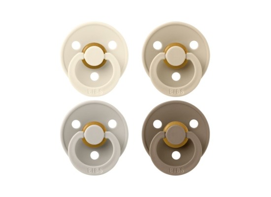 4er-Pack Colour Schnuller Latex