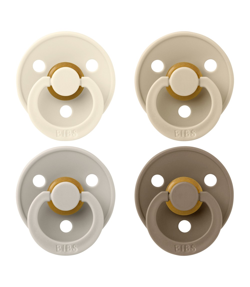 4er-Pack Colour Schnuller Latex