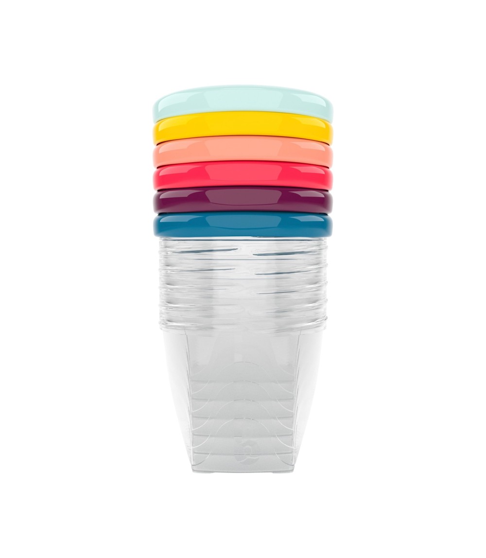 6er-Pack Behälter für Babynahrung 250ml