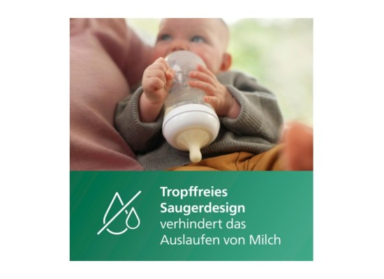 Babyflasche Natural Response, Glas, 240ml, ab 1M