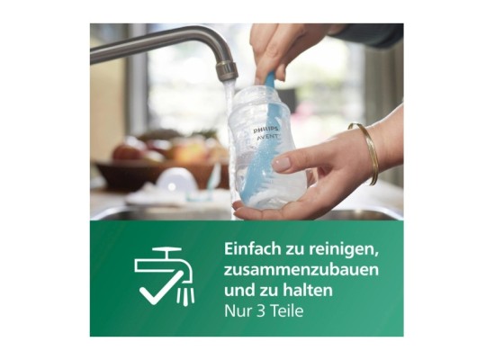 Babyflasche Natural Response, Glas, 240ml, ab 1M