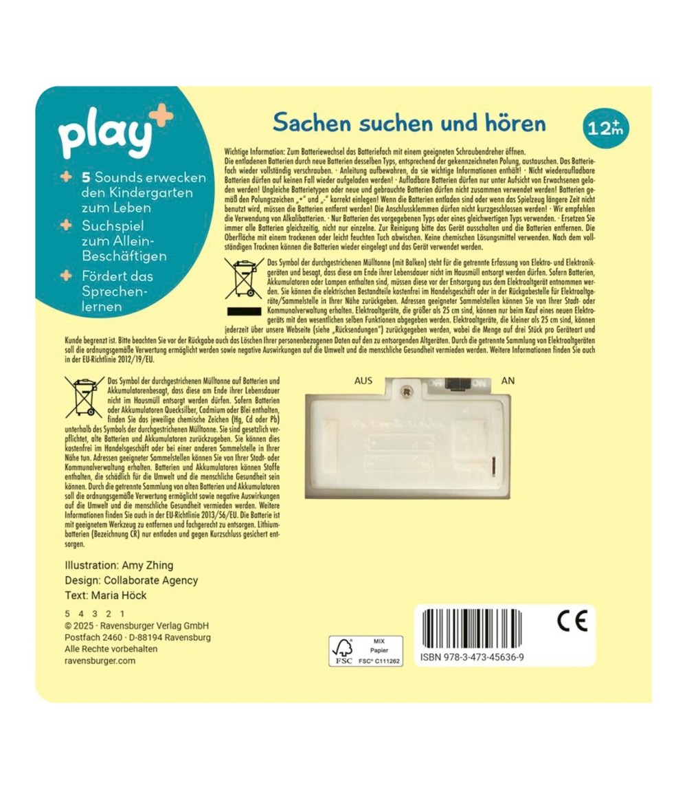 Mein allererstes Soundbuch Im Kindergarten