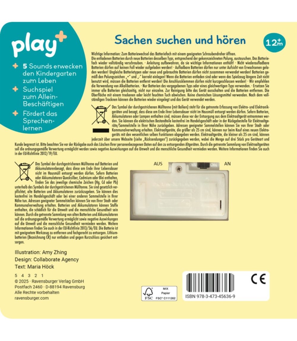 Mein allererstes Soundbuch Im Kindergarten