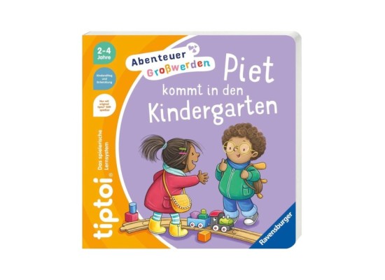 Piet kommt in den Kindergarten