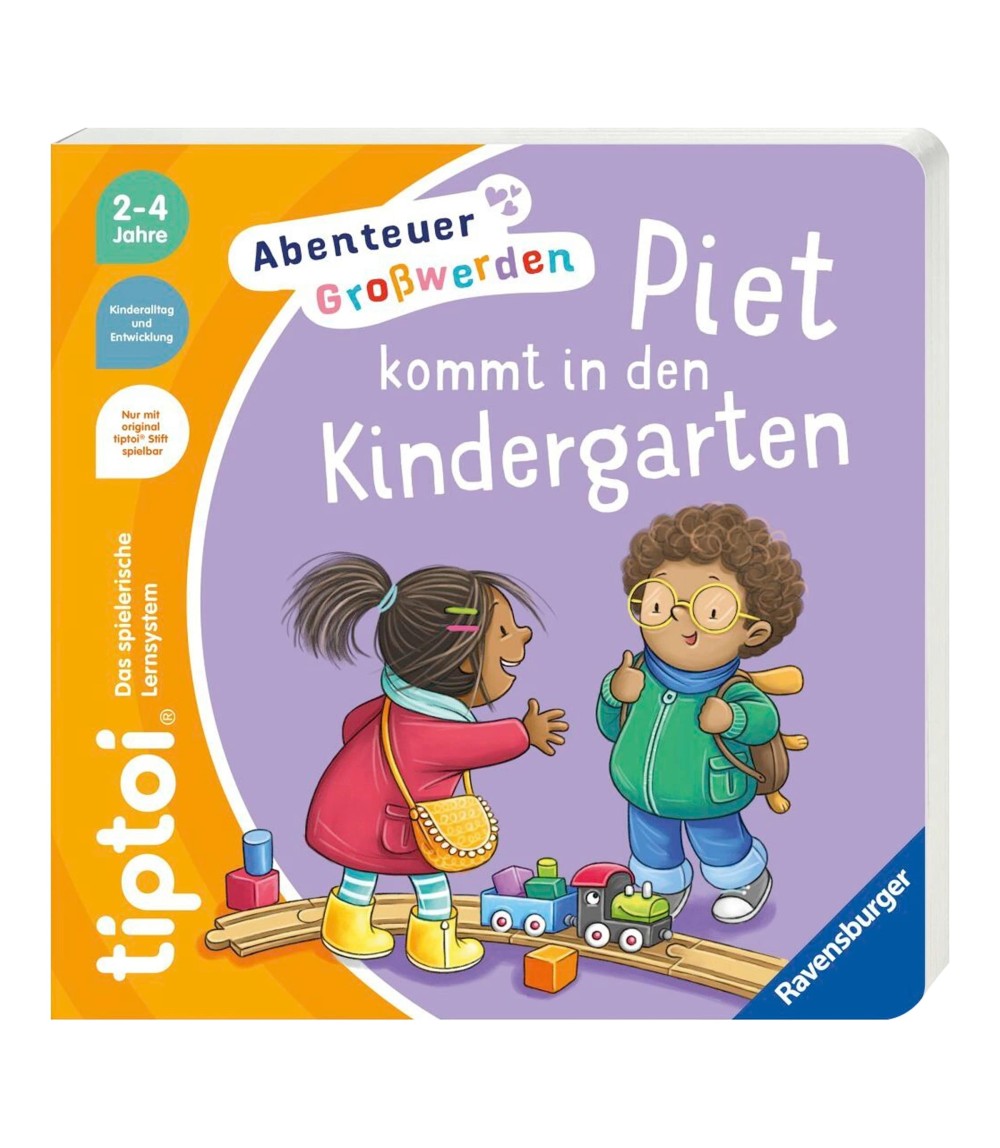Piet kommt in den Kindergarten