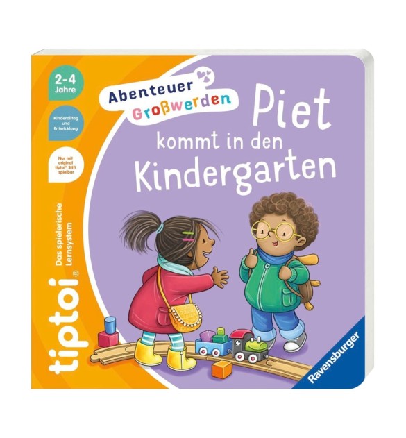 Piet kommt in den Kindergarten