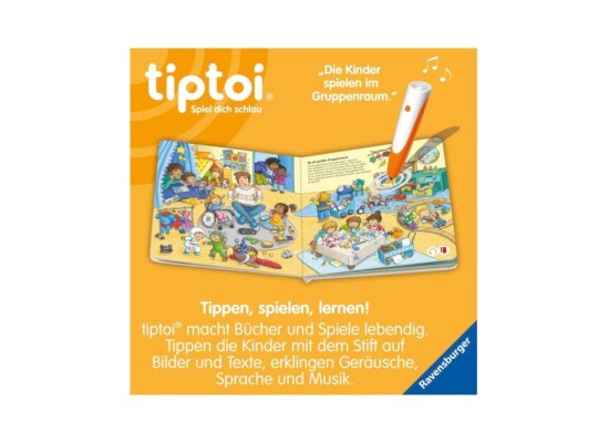 Piet kommt in den Kindergarten