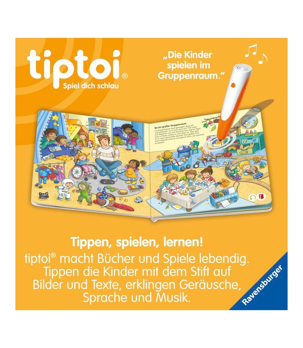 Piet kommt in den Kindergarten