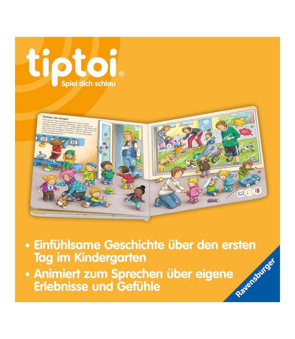 Piet kommt in den Kindergarten