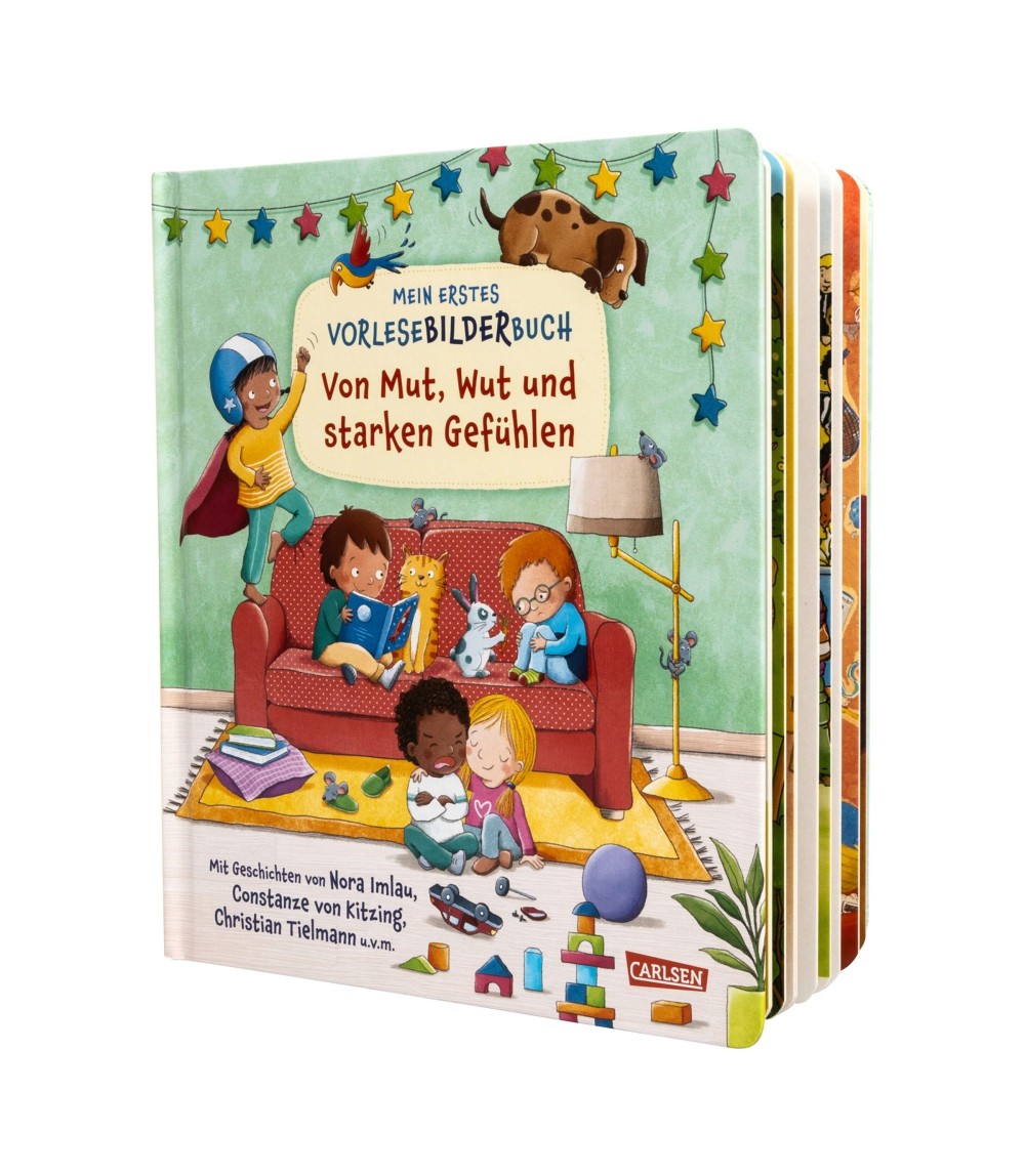 Mein erstes Vorlese-Bilder-Buch: Von Mut, Wut und starken Gefühlen