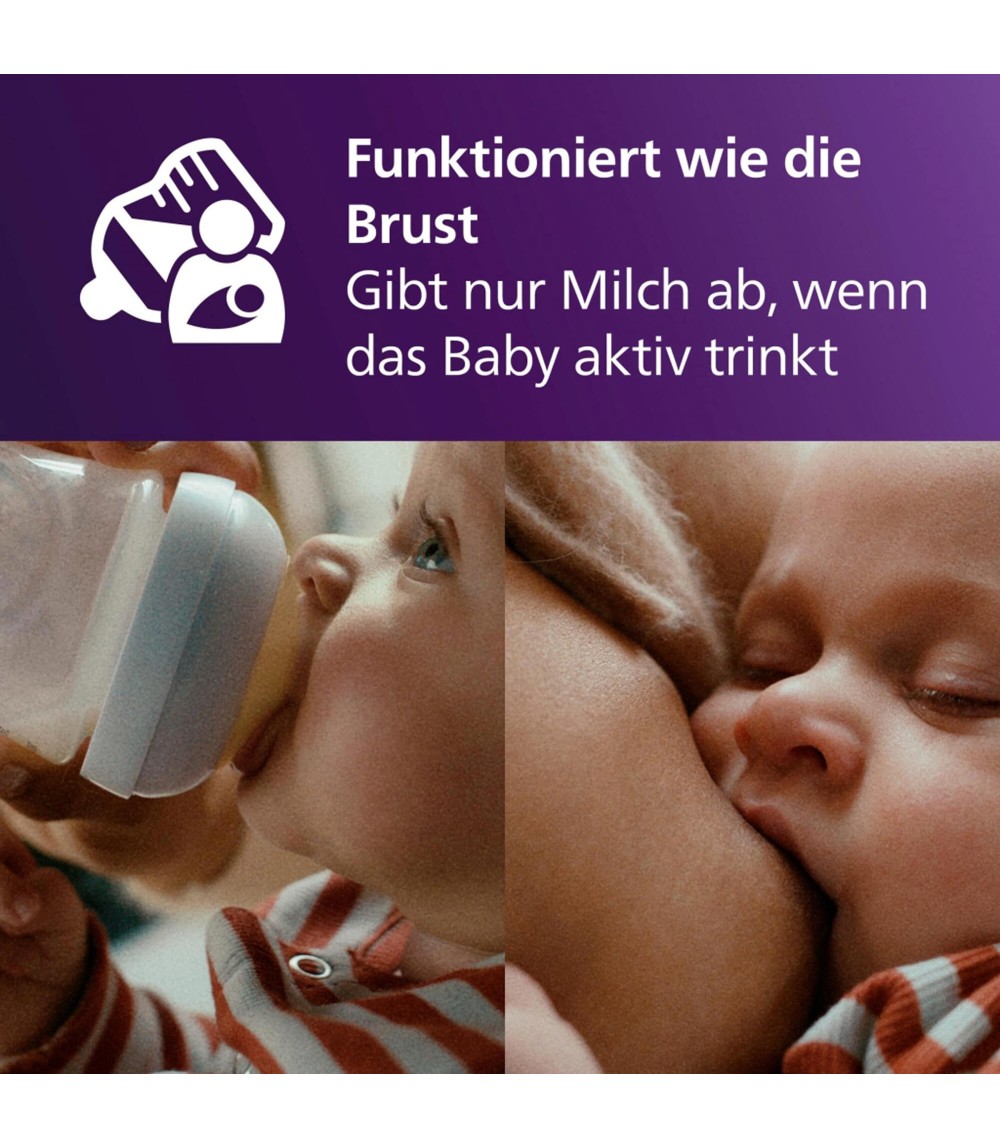 Babyflasche Natural Response, 260ml, ab 1M