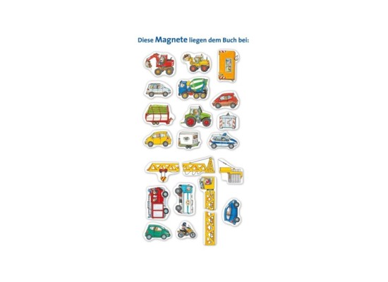 Mein großes Magnetbuch - Wer fährt wohin?