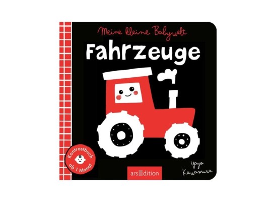 Pappbilderbuch Meine kleine Babywelt: Kontrastbuch Fahrzeuge