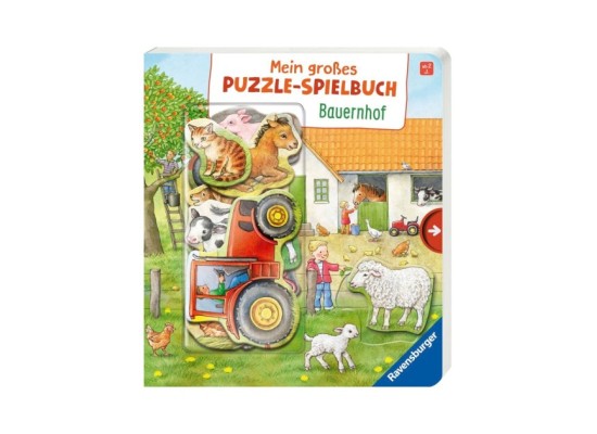 Mein großes Puzzle-Spielbuch Bauernhof