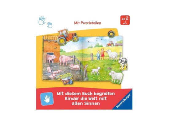 Mein großes Puzzle-Spielbuch Bauernhof