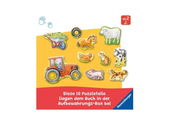 Mein großes Puzzle-Spielbuch Bauernhof